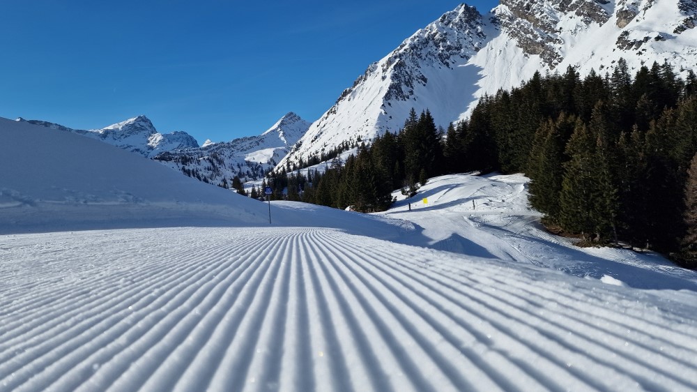Piste 25 – dwars door het skigebied van brandnertal,